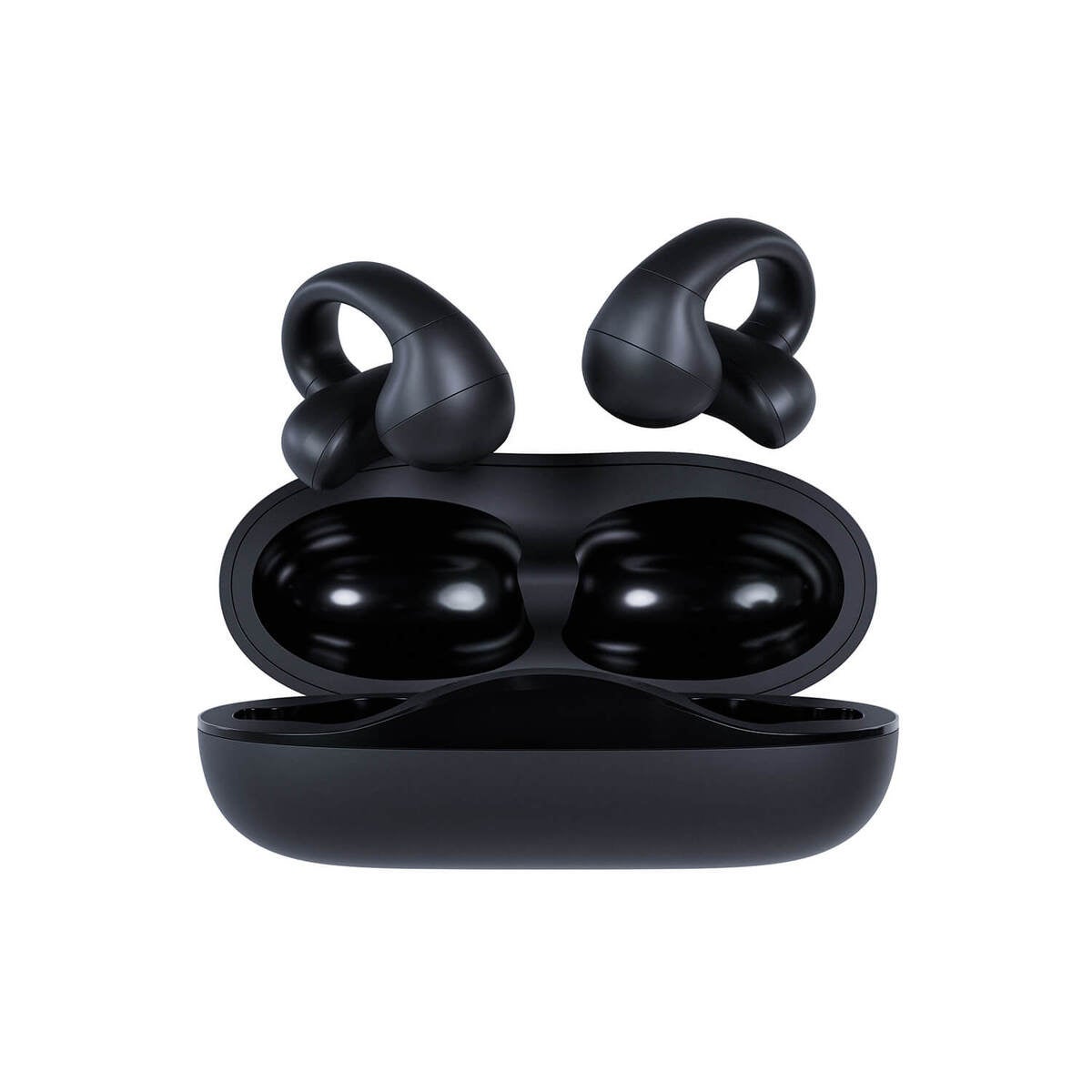 HAPPY PLUGS Kuuloke Clip OWS True-Wireless Musta