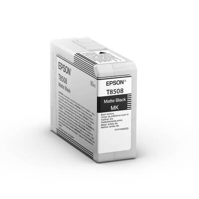 EPSON Ink UltraChrome HD T85080N Matte Black 80ml