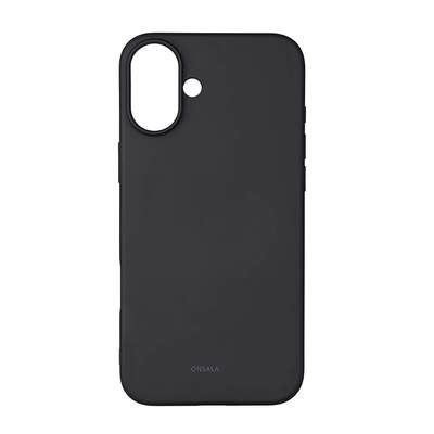 Mobilskal med Silikonkänsla Black - iPhone 16 Plus